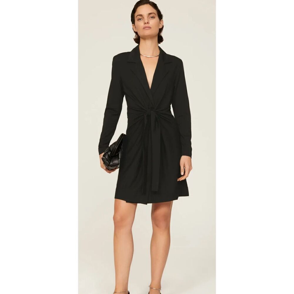 Club Monaco Refined Wrap Dress -XXS
